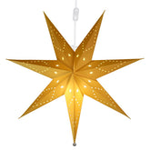 Salcar 55 cm / 75 cm LED paper star for hanging